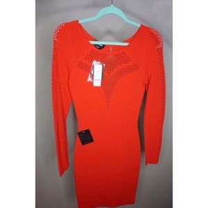 Red Bebe dress